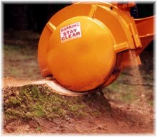 Stump grinding removal tool